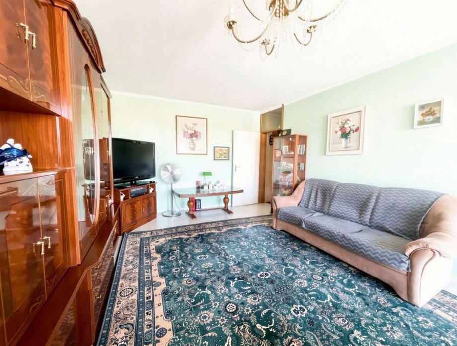 Wohnzimmer Etagenwohnung Mainz