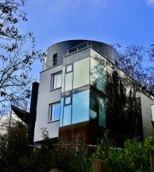 Au�enansicht  Architektonisches Highlight: Luxus-Einfamilienhaus mit einzigartigem Design 