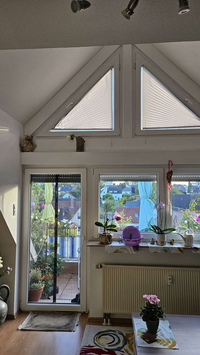 Wohnzimmer Dachgeschosswohnung Eschborn