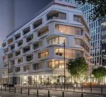 Au�enansicht  Glamour�ses Leben in der City: The Flare - Luxus pur in Frankfurt! 