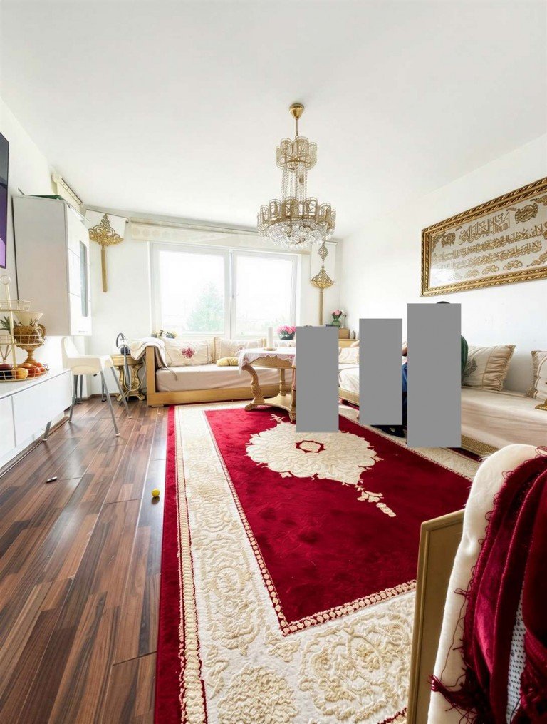 Wohnzimmer Frankfurt am Main Wohnung Renditestarke 3-Zimmer-Wohnung in gepflegter WEG - Tolle Kapitalanlage