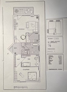 Grundriss Erdgescho� Sonnige 4-Zimmer-EG-Wohnung mit Balkon und Garten in S�dost