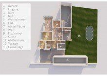 EG Grundriss Freistehendes Einfamilienhaus auf gro�z�gigem Grundst�ck mit viel Raum f�r Kreativit�t