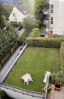 Garten gro� Sonnige 4-Zimmer-EG-Wohnung mit Balkon und Garten in S�dost