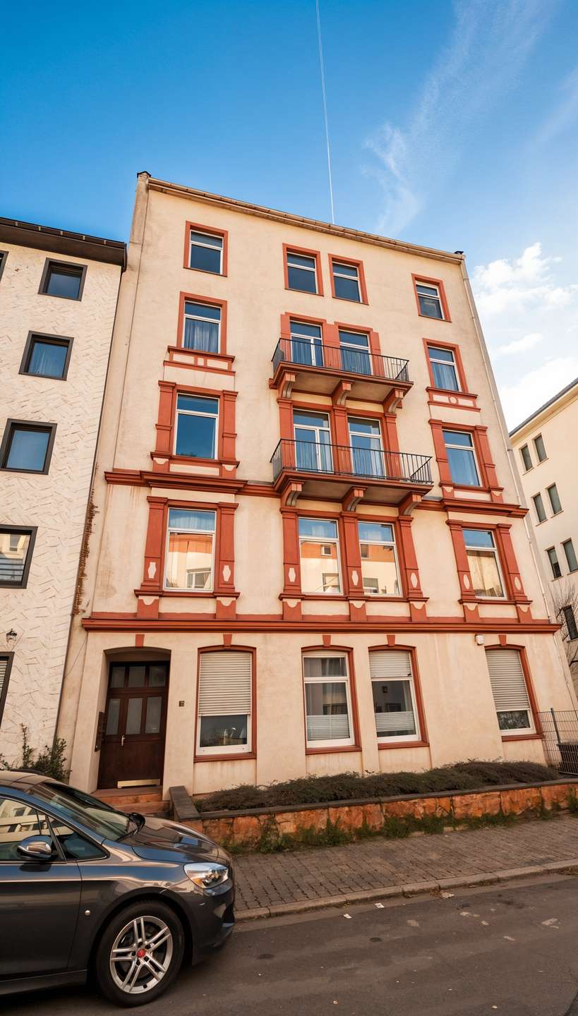 Au�enansicht Etagenwohnung Frankfurt am Main