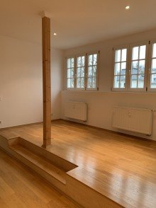 Wohnzimmer Helle DG Wohnung in freistehender Jugendstilvilla n�he Kurhaus