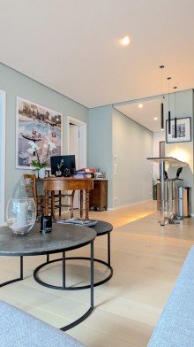 Wohnzimmer  Glamour�ses Leben in der City: The Flare - Luxus pur in Frankfurt! 