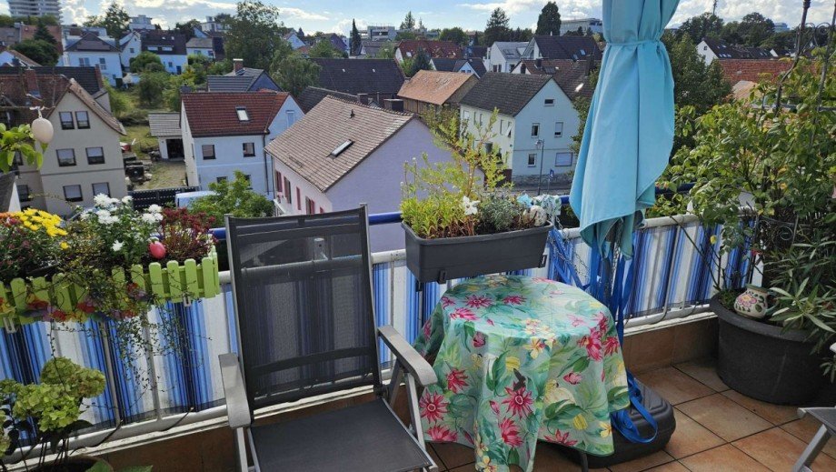 Balkon Dachgeschosswohnung Eschborn