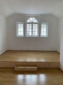 Wohnzimmer Helle DG Wohnung in freistehender Jugendstilvilla n�he Kurhaus