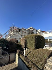 Au�enansicht Erstbezug nach Sanierung: 4-Zimmer Wohnung mit Rheinblick