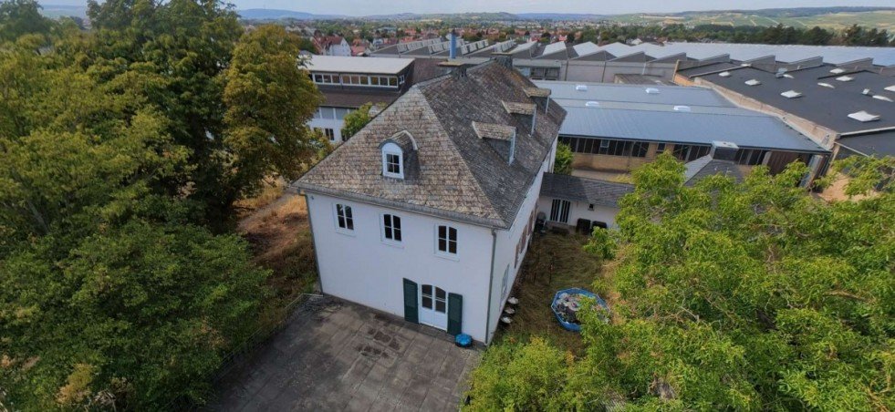 Vogelperspektive Gewerbegrundst�ck Gensingen