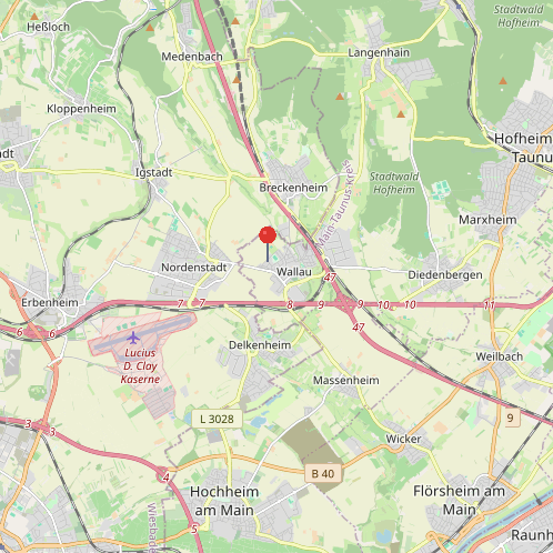 Makro-Standort Einfamilienhaus Hofheim am Taunus