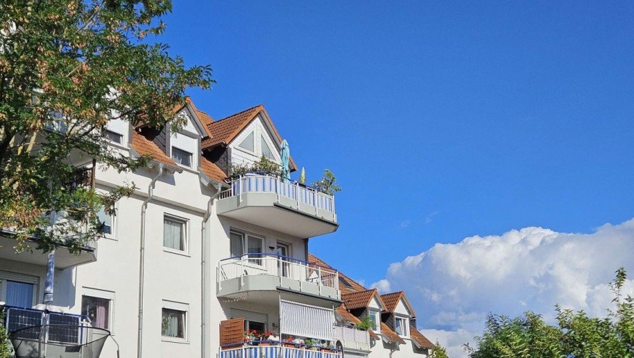 Au�enansicht Dachgeschosswohnung Eschborn