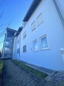 Au�enansicht Ger�umige 3Z-Erdgeschosswohnung zum Wohlf�hlen mit Terrasse und Tiefgaragenstellplatz