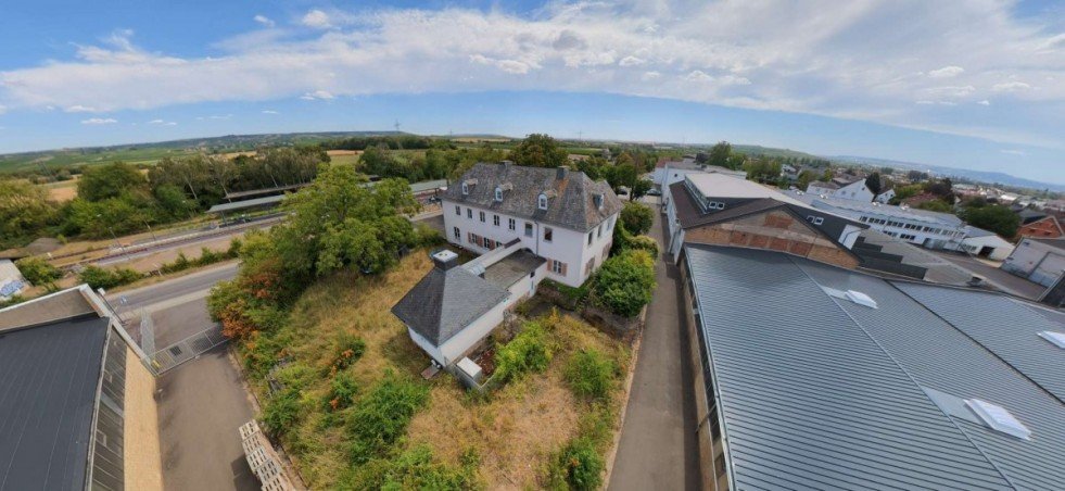 Vogelperspektive Gewerbegrundst�ck Gensingen