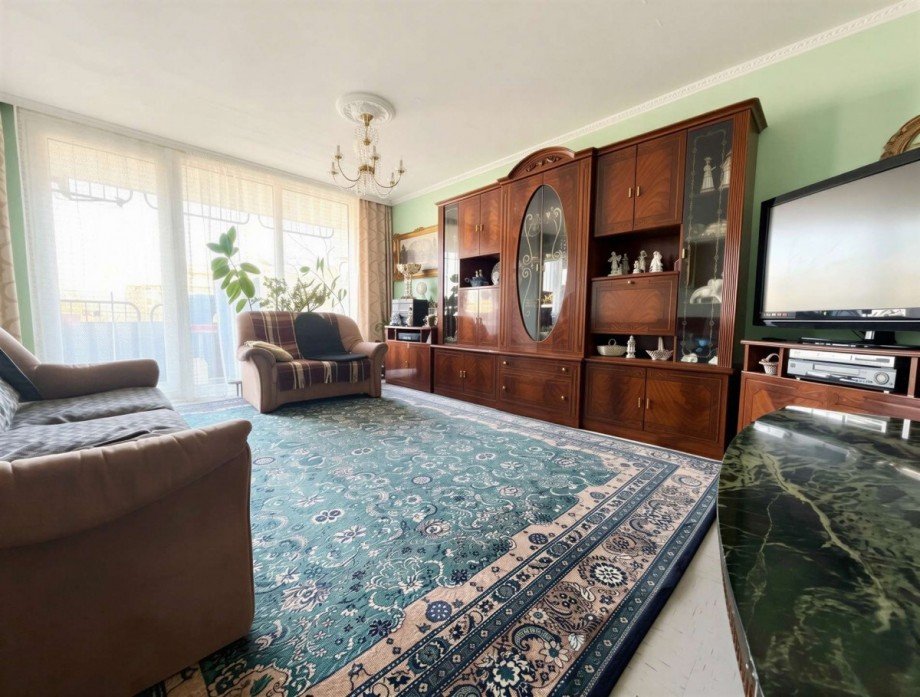Wohnzimmer Etagenwohnung Mainz