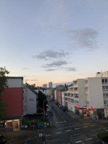 Ausblick Ideal geschnittene 1 Zimmer Wohnung im Herzen von Frankfurt | Festpreis