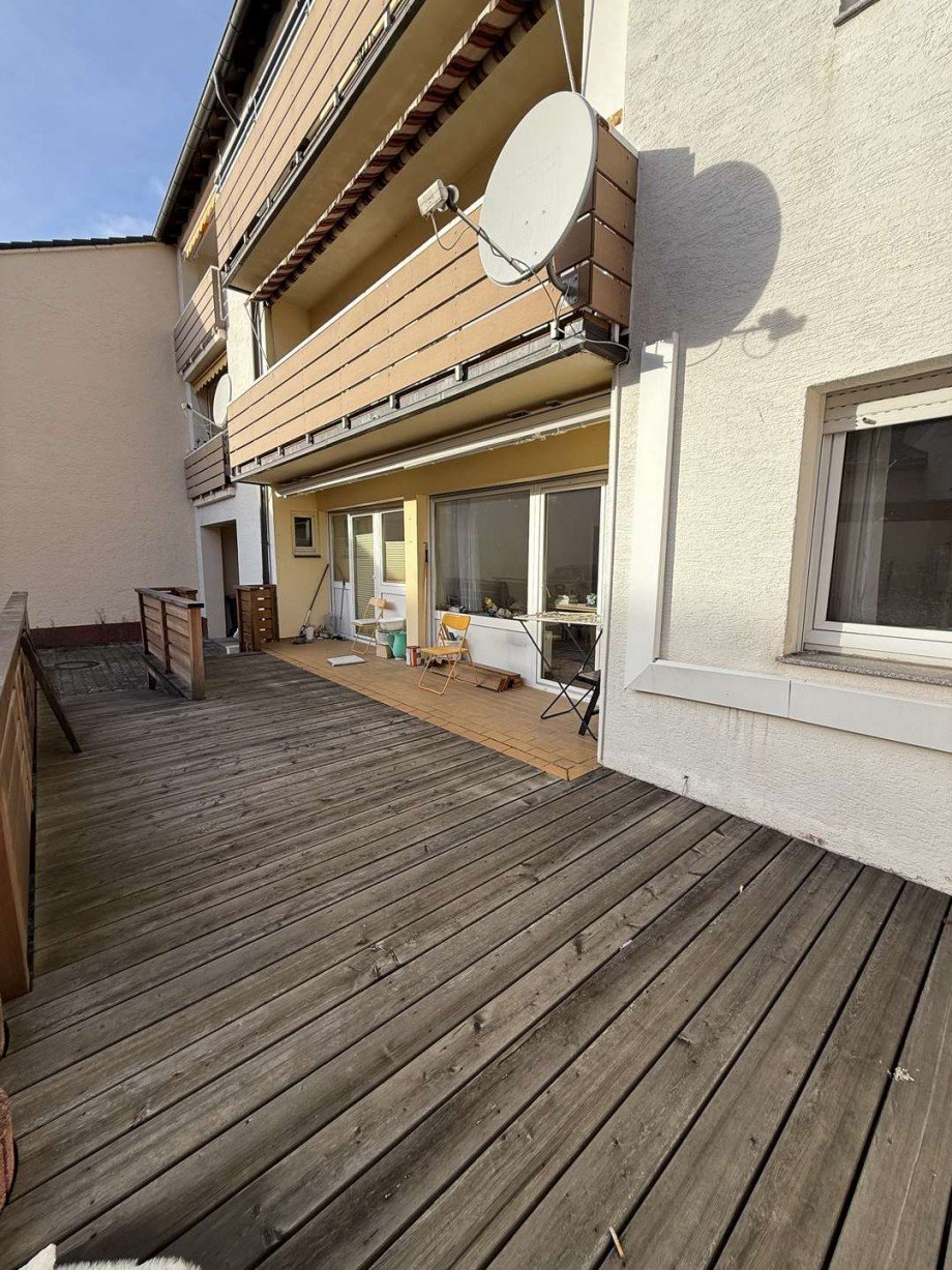 Terrasse Mehrfamilienhaus Mainz