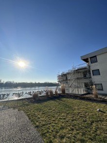 Ausblick Erstbezug nach Sanierung: 4-Zimmer Wohnung mit Rheinblick